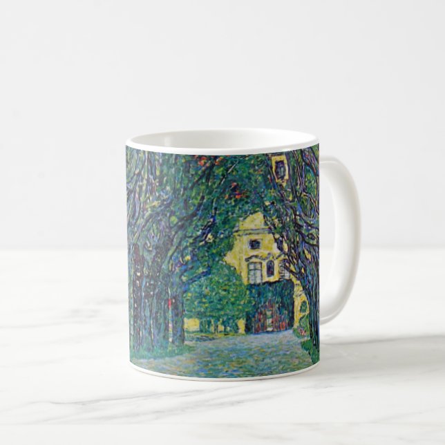 Mug Avenue In Schloss Kammer Park par Gustav Klimt (Devant droit)