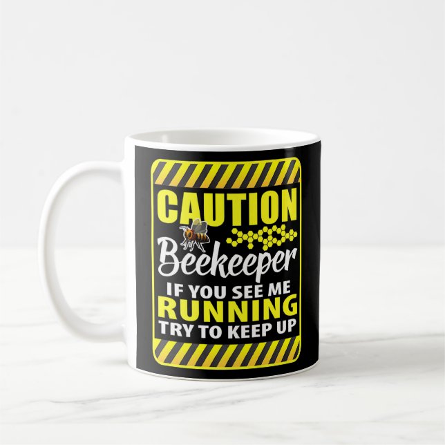 Mug Avertissement Abegardien Si Vous Me Voyez Courir E (Gauche)