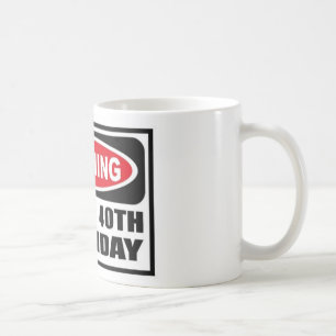 Mug Avertissement de 40