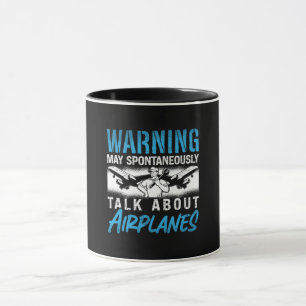 Mug Avertissement de la mécanique de l'aéronef peut ré