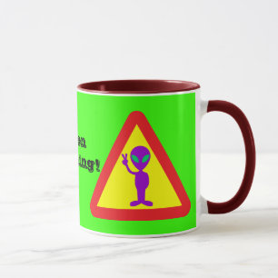 Mug Avertissement de l'Alien