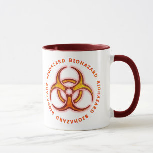 Mug Avertissement de zombi de Biohazard