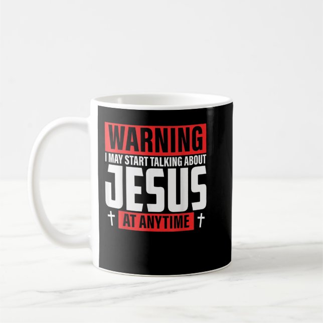 Mug Avertissement Je Pourrais Commencer À Parler De Jé (Gauche)
