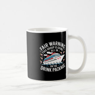 Mug Avertissement Nous sommes tous engagés sur le forf