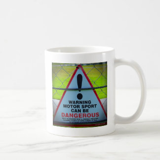 Mug Avertissement - sports mécaniques
