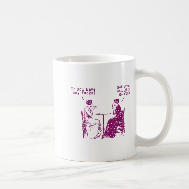Mug Avez-vous des poissons ? Même pas un poisson (Droite)
