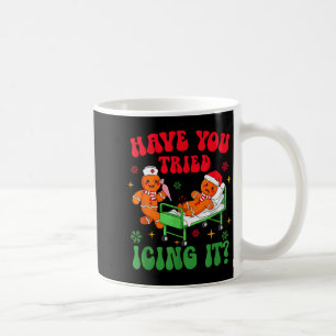 Mug Avez-vous essayé de le glacer Père Noël en pain d'