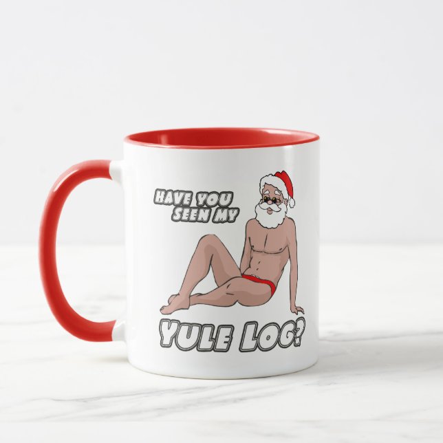 Mug Avez-vous vu ma bûche de Noël ? (Gauche)