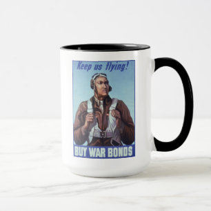 Mug Aviateurs noirs : Service militaire de combat de 2