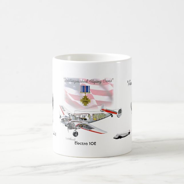 Mug Aviatrice d'Amelia Earhart (Centre)