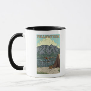 Mug Avion Bush et pêche - Yellowstone National