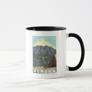 Mug Avion de Bush et pêche - le Yukon, Alaska