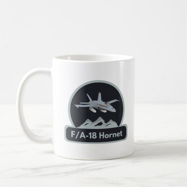 Mug Avion de chasse américain F/A-18 (Gauche)