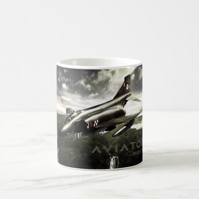 Mug Avion de chasse du fantôme F-4 (Centre)