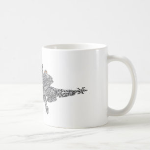 Mug Avion de chasse du frelon F18 - charge statique -