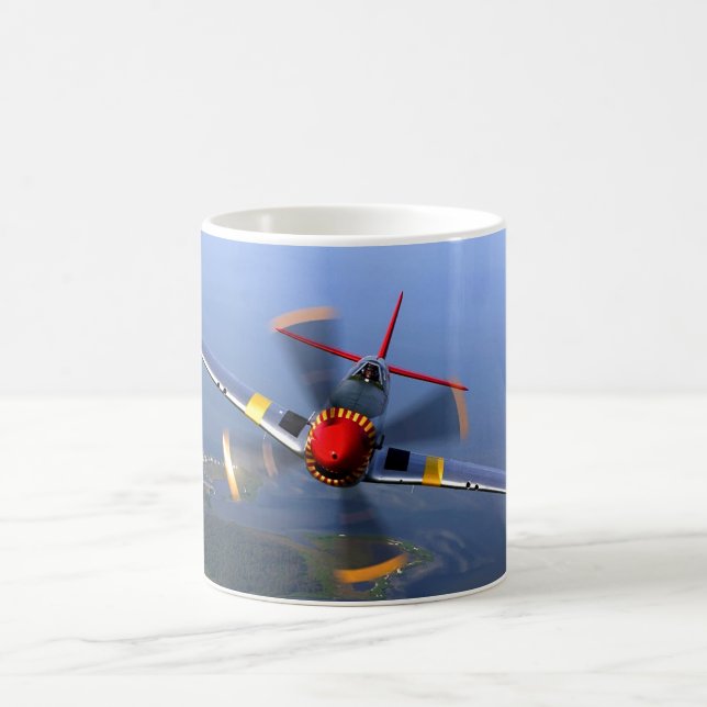 Mug Avion de chasse P-51 (Centre)