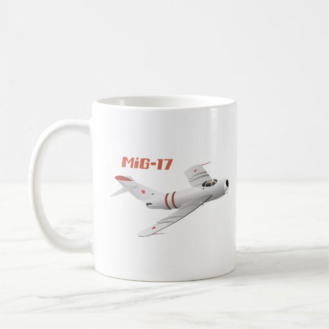 Mug Avion de chasse soviétique MiG-17 (Gauche)