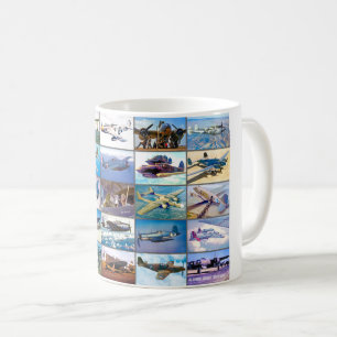 MUG AVION DE COMBAT AMÉRICAIN - MONTAGE DE LA 2E GUERR
