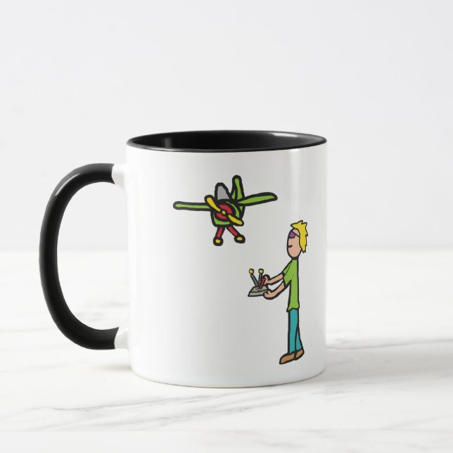 Mug Avion de modèle RC (Gauche)