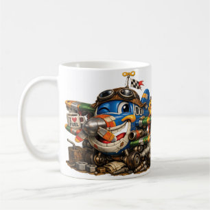 Mug Avion drôle Corky