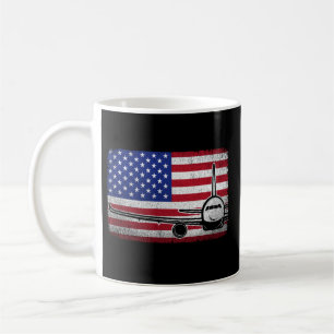 Mug Avion pilote Avion American Flag Plane Aviation
