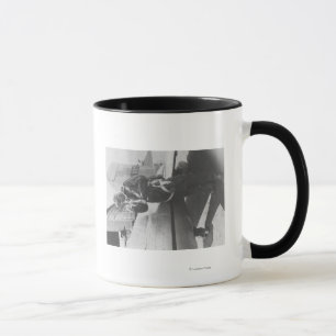 Mug Avion pilote d'embarquement de Howard Hughes
