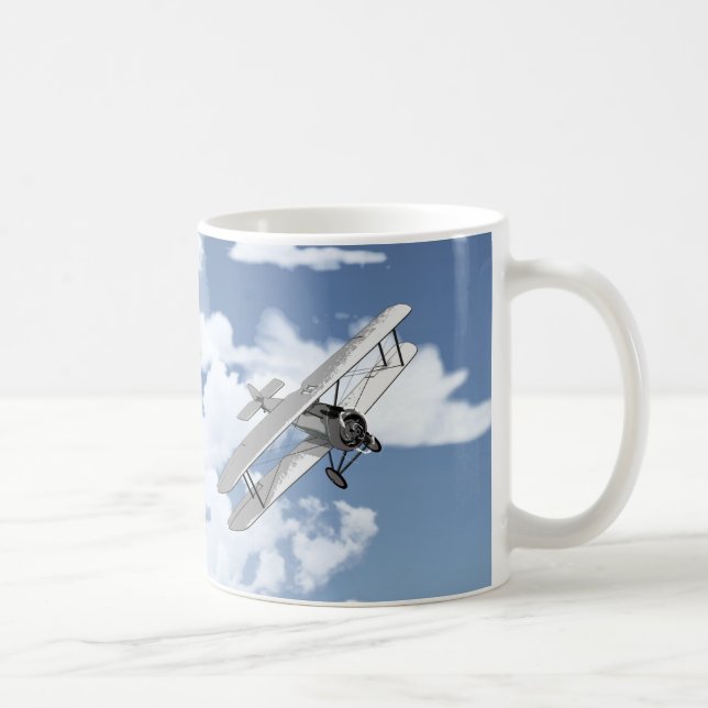 Mug Avion vintage (Droite)