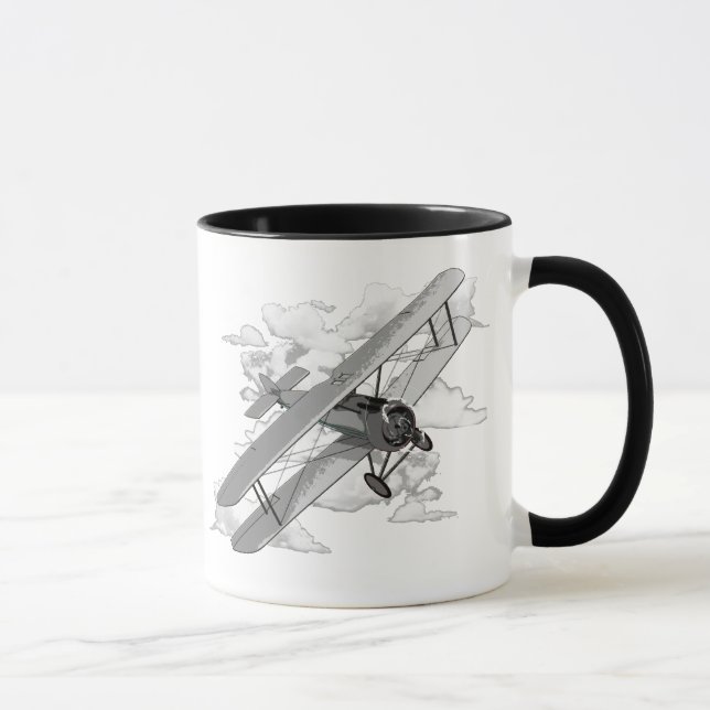Mug Avion vintage (Droite)