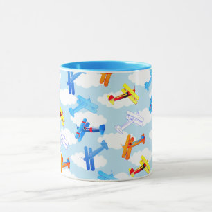 Mug Avionneur d'avion vintage