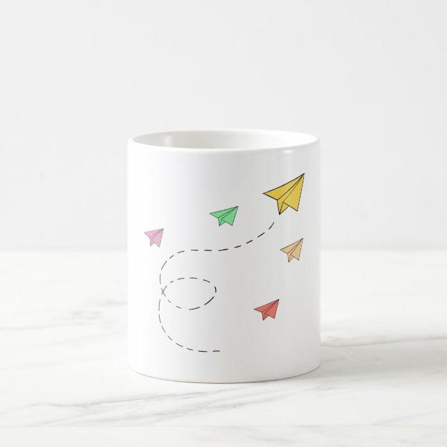 Mug Avions à papier volants (Centre)