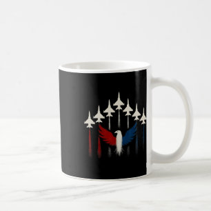 Mug Avions de chasse Drapeau Usa Patriotique 4 Juillet