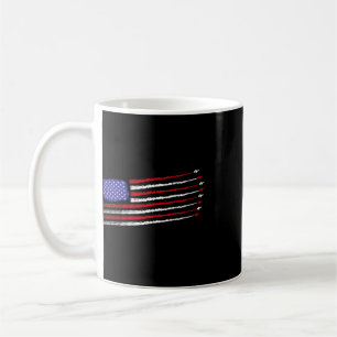 Mug Avions de chasse Patriot 4 juillet Drapeau des Éta