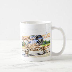 Mug Avions de cru de Beachcraft Staggerwing