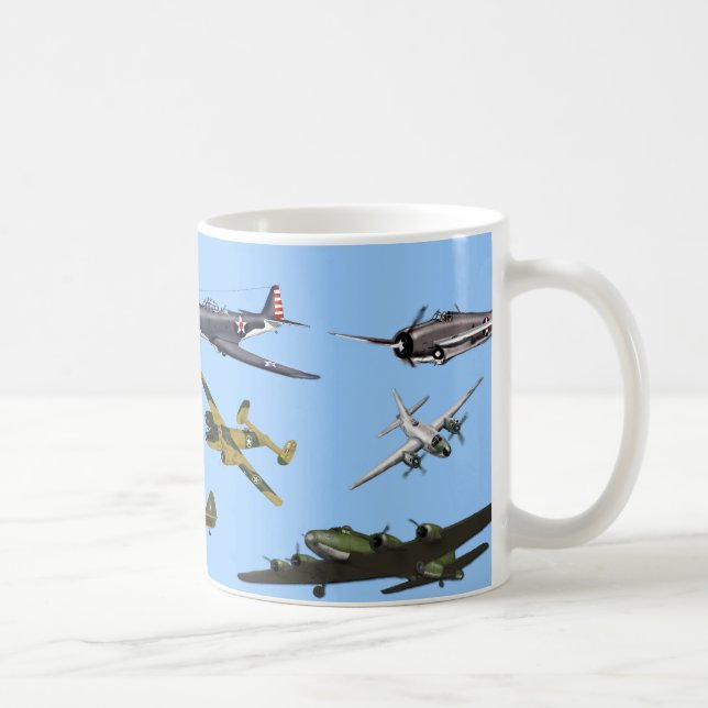 Mug Avions de guerre (Droite)