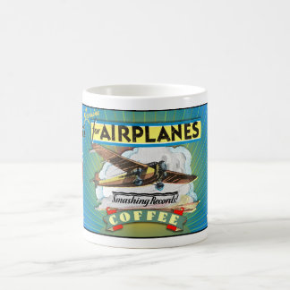 MUG AVIONS MARQUE CAFE AVEC UN LOOK VINTAGE