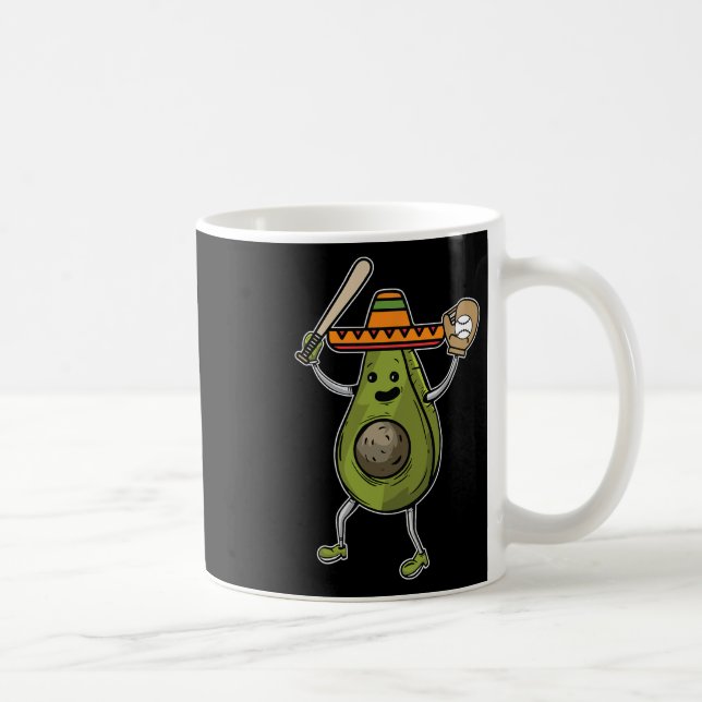 Mug Avocado Bysebyll Cinco De Mayo Drôle Avogato Mexiq (Droite)