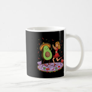 Mug Avocado Danser Salsa Cinco De Mayo Mexicain Avocat