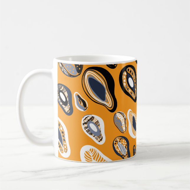 Mug Avocado Love : Style Vintage bio (Gauche)
