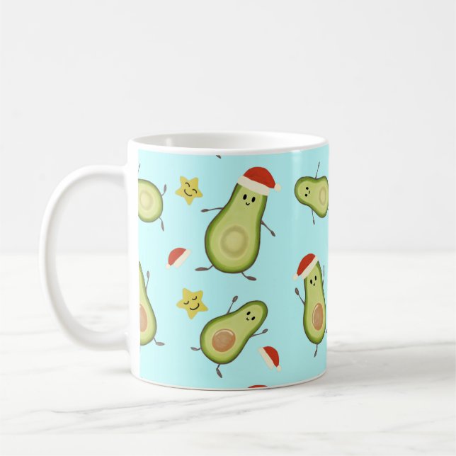 Mug Avocados & Noël (Gauche)