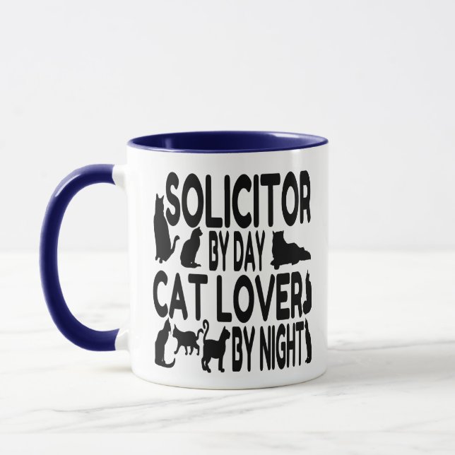 Mug Avocat Amoureux des chats (Gauche)