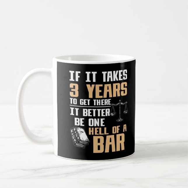 Mug Avocat amusant Avocat Étudiant Avocats Futurs (Gauche)