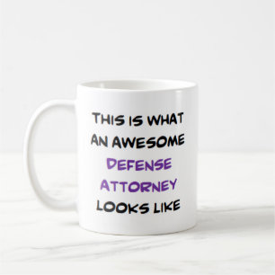 Mug avocat de la défense, génial