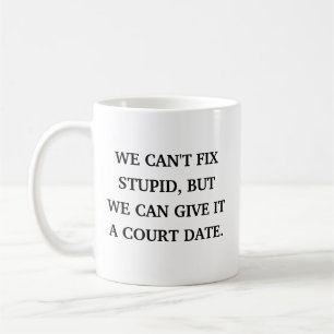 Mug Avocat drôle Sarcastique