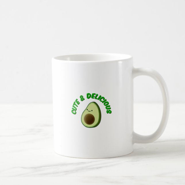 Mug Avocat Mignon Et Délicieux (Droite)
