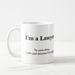 Mug Avocat - supposez que j'ai raison