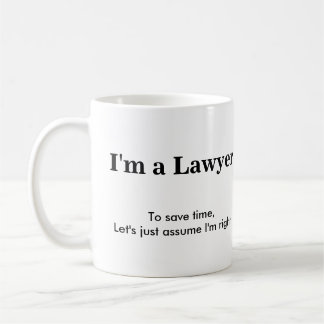 Mug Avocat - supposez que j'ai raison
