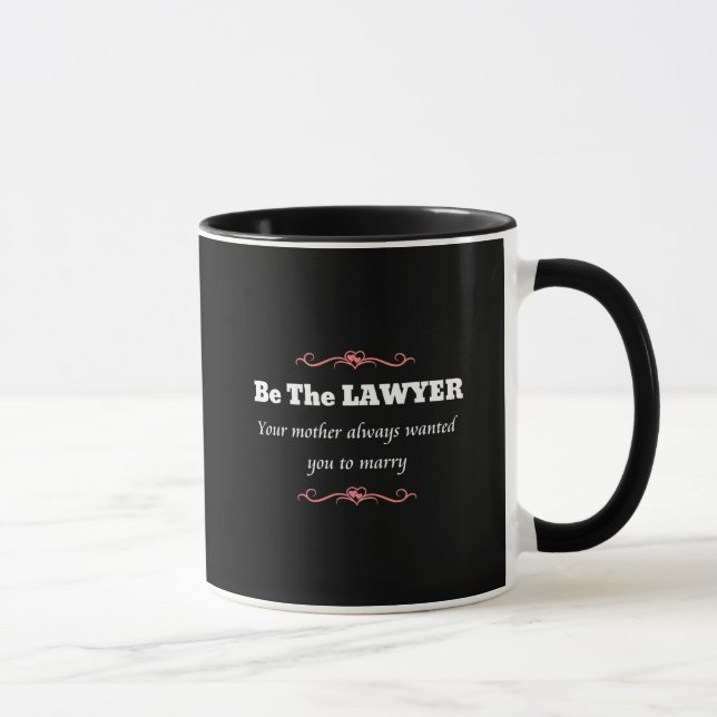 Mug Avocate de la Faculté de droit - Diplôme (Droite)