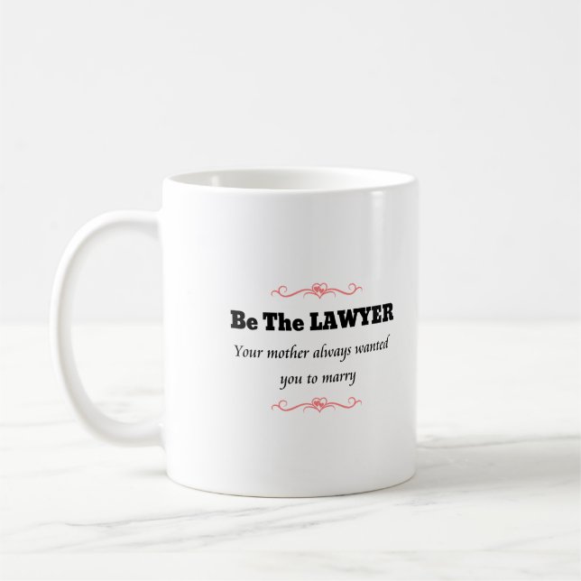 Mug Avocate de la Faculté de droit - Diplôme (Gauche)