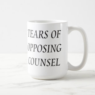 Mug Avocats Drôle Larmes De L'Avocat Opposé