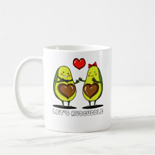 Mug Avocuddle Cute Avocado Vegan Plaisanterie